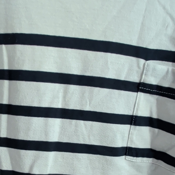 La Ligne Black and White Striped Tee - Picture 3 of 3